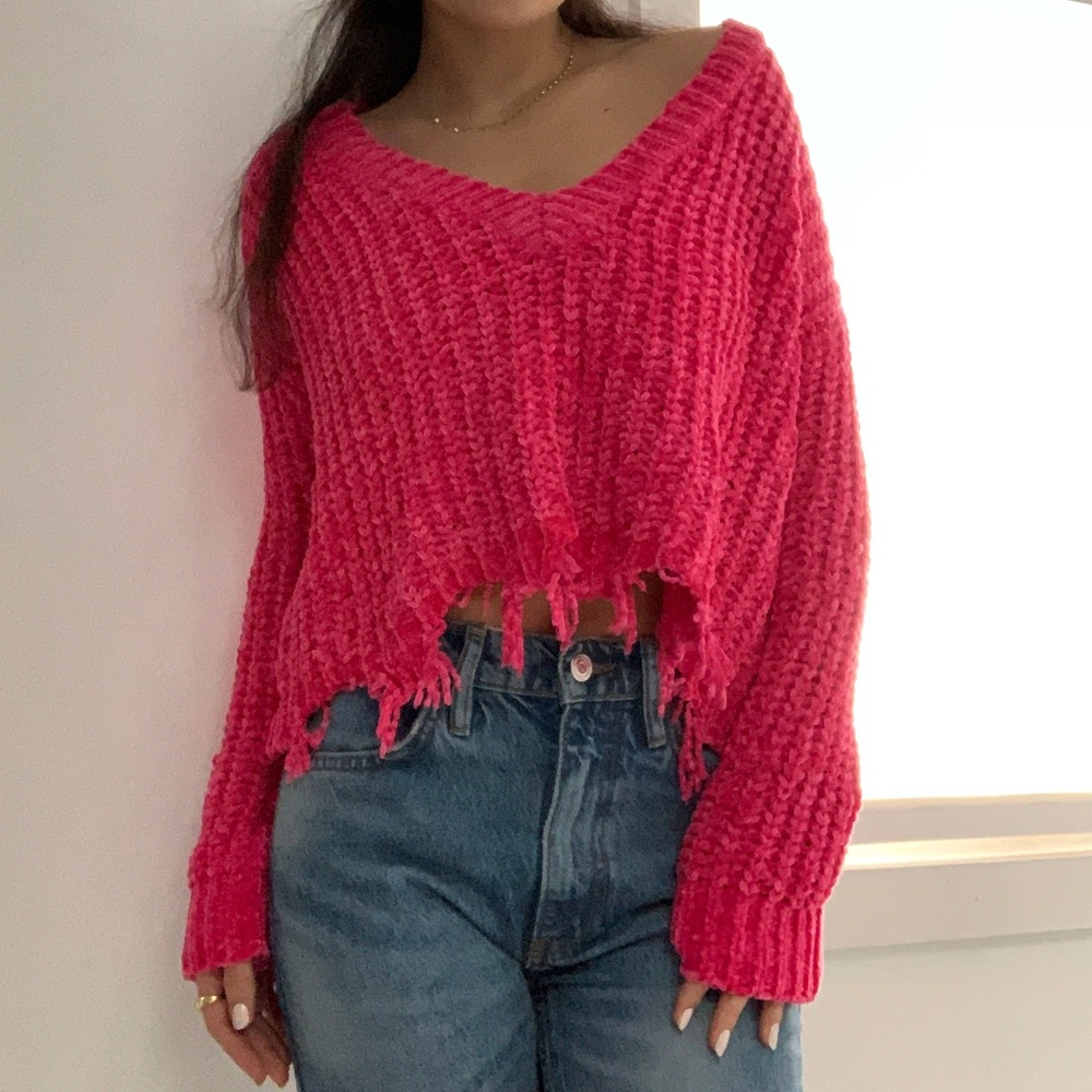 superdown long sleeve sweater
